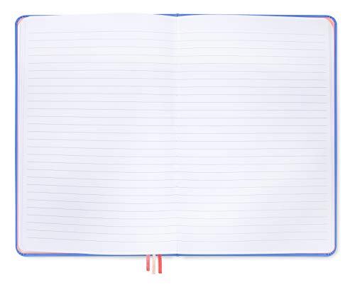 Kate Spade New York Take Note XL Vegan Leather Notebook, Blue Bound Journal Includes 168 Pages, Take Care - Image 2