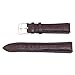 EAGWELL Huawei Watch Band Strap, Crocodile Genuine Leather 18mm Replacement Bands Straps for HUAWEI Smartwatch in 2015 (Genuine Leather ,Brown)