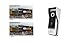 Jeatone 7'' Wired Video Door Phone Intercom System Support Monitoring Unlock IR Night Vision