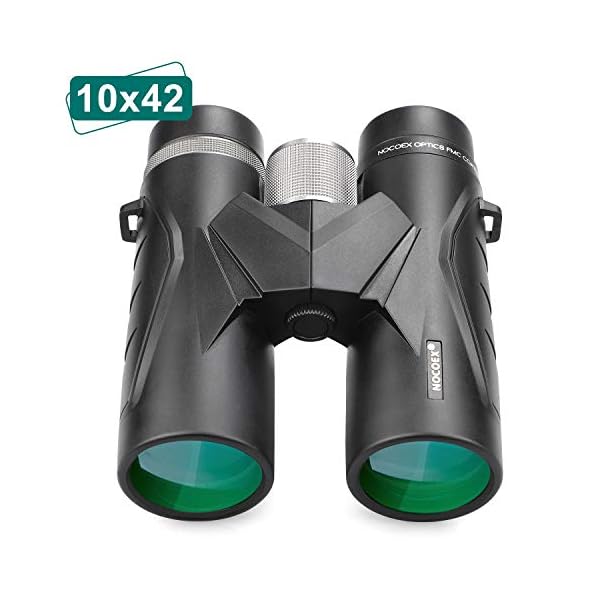 Binocoli NOCOEX 12x42 Compatti E Potenti: Leggeri, Impermeabili, Perfetti Per Birdwatching, Caccia E Concerti