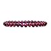 Amandastone Handmade Gem Semi Precious Gemstone 6mm Round Beads Stretch Bracelet 7
