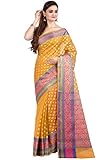 Chandrakala Women's Banarasi Cotton Silk Saree