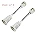 Yueton 2pcs E27 Extension Adaptor,11