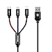 Baseus 3 in 1 Multiple USB Charging Cable Charging Syncing Data Cable