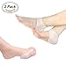 Tiemahun Heel Protectors Relief Heel Pain and Cracked Heel and Bunion Corrector Hallux Valgus Relief Treatment Bunion Gel Toe Separators 21B