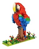 LOZ Diamond Block MINI Animal Figure Red Parrot