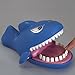 Bits and Pieces-Snappy Shark Game - Dentist Game - Classic Biting Hand Game-Catch Me Game, Flashing Eyes, Evil Laugh, Hungry Shark - Measures 9
