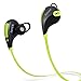 Sunnest Bluetooth Headphones Earbuds Wireless Sports Stereo Headsets with Mic Sweatproof Noise Canceling for iPhone 7/7 Plus, 6s/6s Plus, 6/6 Plus,iPad, Android Smartphones, Tablets