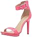 Calvin Klein Women's Vivian Fluorescent Patent Platform Sandal