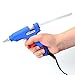 ATPWONZ Long Mini Glue Sticks 60Pcs 0.27 Inch D x 8 Inch L Transparent Melting Gun Sticks All Temperature for DIY Art Craft Repair