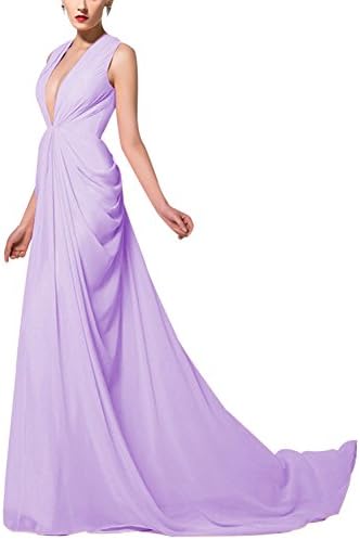 JoyVany Women Trumpet Mermaid Evening Prom Dresses 2019 Long V-Neck Formal Gowns Party Dresses JV620