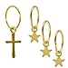 YSLF 85pcs Hair Jewelry Rings Decorations Pendants, Beads Accessories Rings Braid Cuff Hair Decoration for Hair (Assorted Patterns)