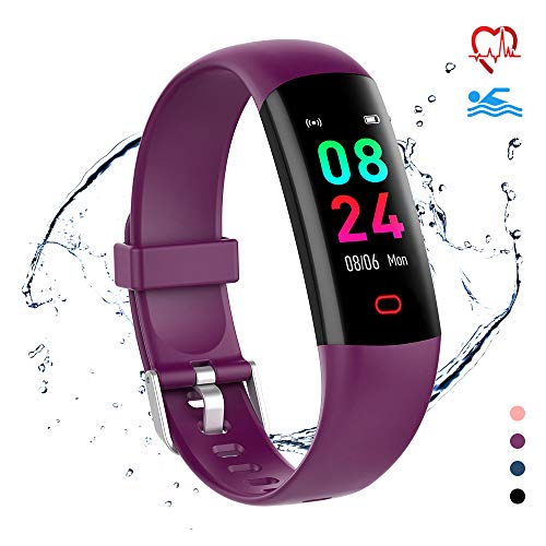 moreFit Fitness Tracker HR, Waterproof Activity Tracker Watch with
