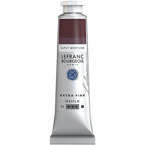 LeFranc-bourgeois Extra-Fine Oil Paint, Artists Quality, Caput Mortuum, 40ml Tube