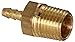 Anderson Metals - 57001-0204 57001 Brass Hose Fitting, Adapter, 1/8
