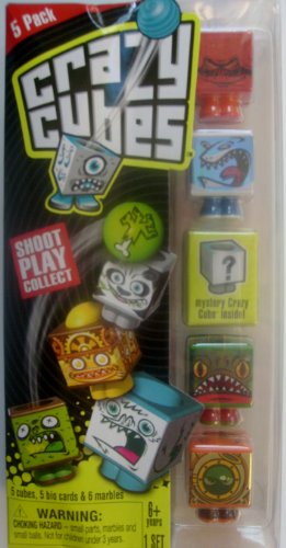 Crazy Cubes - 5 Pack Aqua Theme