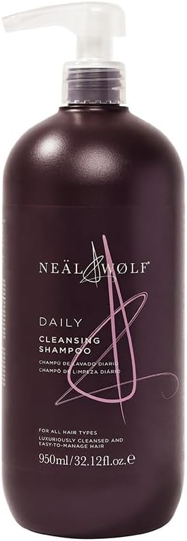 Neal & Wolf DAILY Cleansing Shampoo 950ml Pump Professional Sulphate Free