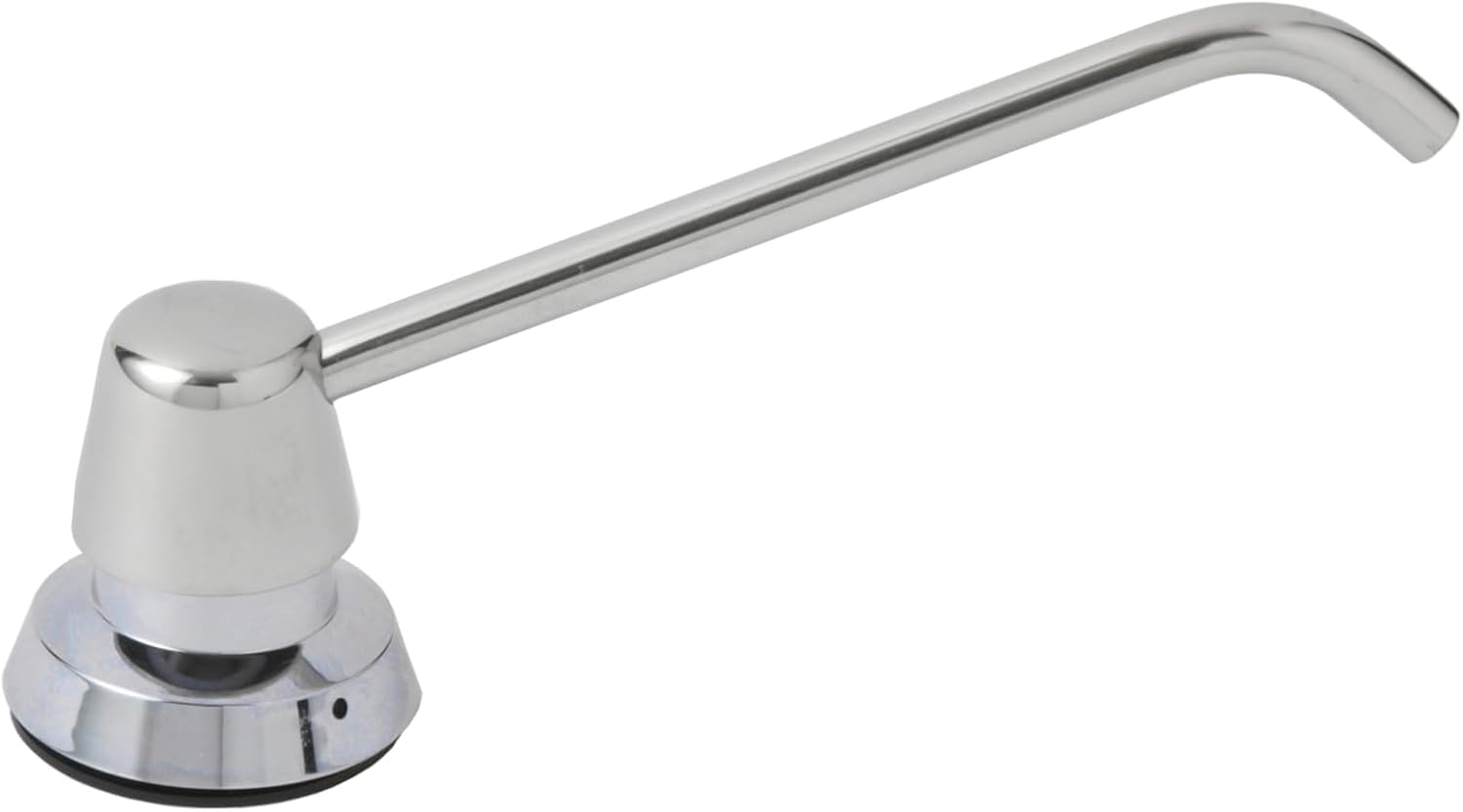 Photo 1 of Bobrick Commercial Liquid Soap Dispenser 34 fl oz Capacity, Counter-Mounted, Polished Chrome, Manual Top-Fill, Vandal-Resistant Shatter-Proof Design 6-Inch Spout Durable Stainless Steel Construction (Model B-8226)