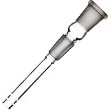 12-1958 SCIENTIFIC LAB GLASSWARE STEM 14MM BY 14MM STEM DIFFUSED PERC 2.5