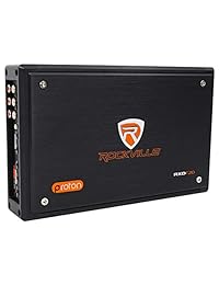 Rockville apm10b 10" 400 W de alimentación subwoofer de estudio activo Pro referencia Sub, 4 Canales, 1600 vatios