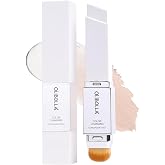 Color Changing Dual-Ended Foundation Stick for Flawless Skin, #1 Natural | Light to Medium Coverage Matte Finish Foundation Makeup Stick with Brush, Long Lasting, Waterproof, Oil-control