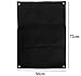 Wall Pocket Planter, Kisstaker 9 Pockets Vertical Wall Planter Bags Wall-mounted Felt Planter Bags Indoor Outdoor Plant Grow Bag