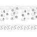 Amscan Let It Snow Silver Plastic & Foil Hanging Ceiling Decorations - 12