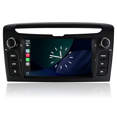 Linux Car Radio for Lancia Ypsilon 2011-2020 with CarPlay Wireless and Android Auto, 2 Seconds Start, Physical Control via Knob, OEM Level Audio, Plug & Play Installation