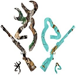 Best Gun Family decal Teal camo