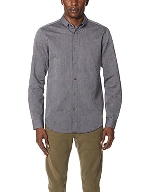 Men's Edward Linen Button Down Shirt