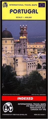 Portugal Map Travel Reference Map Maps International Travel 9780921463948 Amazon Com Books