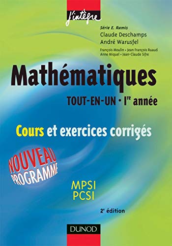 Mathematiques Tout En Un 1re Annee Cours Et Exercices Corriges Collectif 9782100079445 Amazon Com Books