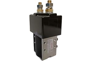 JWDAWN SW180 24V 200A DC Contactor SW180B-751 24 Volt 200 Amp Solenoid Switch Replace SW180B-4 SW180-4 Relay for Electric Veh