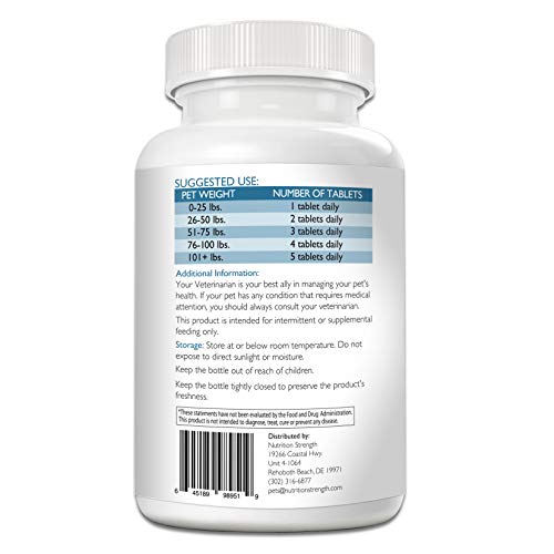 Nutrition Strength Blood Support for Dogs, Supplement for Anemia in