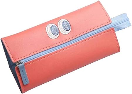 Amazon Tesss 大容量 ペンケース おしゃれ 漫画のモンスターパターン 文具 ペンケース 筆箱 シンプル 多機能 文具入れ 文房具収納 鉛筆 ホルダー ピンク ペンケース 文房具 オフィス用品