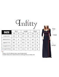 INFITTY - Vestido largo para mujer, manga 3 4, suelto, liso, casual, con bolsillos