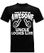 This is What an Awesome Uncle Looks Like Funny T-Shirt