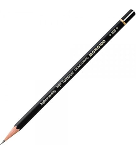 Amazon.com : Tombow Mono-100 Pencil Degree of Hardness 2H : Office