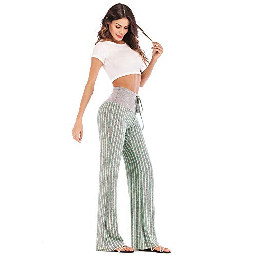 4 Vertical+Striped+Stretchy+Bottoms+Drawstring