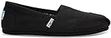 TOMS Womens Classic Slip-ONS Black/Black 8.5 B(M) US
