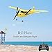 Ceepko Glider Plane, Remote Control Model Toy, 2.4G Two-Way FX803 RC Plane EPP Fixed Wing Aircraft, Glider Airplanes for Kids Party Favors, Adults Outdoor Sport Game Toys, Best Birthday Gift