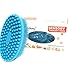 Shiggy Long Bristles Anxiety Trichotillomania Sensory Brush - Stress Relief Increases Focus Soothing (Blue)
