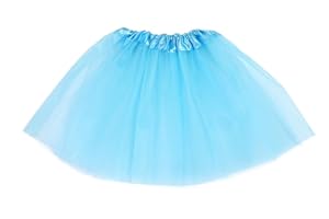 LKQBBSZ Dress Up Tutu for Girls Princess Tutu Skirts for Kids Three-Layered Tulle Ballet Skirts