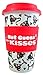 Hershey's Ceramic Travel Mug with Hot Cocoa Kisses Gift Set, 6 1/4 Inches