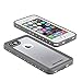 ImpactStrong Compatible with iPhone 7/8 Case, Waterproof Case [Fingerprint ID Compatible] Slim Full Body Protection - Gray/Clear
