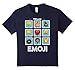 unisex-child The Emoji Movie Team Emoji Panels Graphic T-Shirt 8 Navy