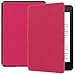 KHOMO Kindle Paperwhite Case 10th Generation 2018, Smart Shell Cover with Auto Sleep Wake Feature and Hand Strap - Hot Pink