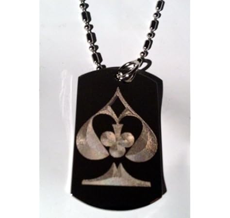 ace of spades dog tag