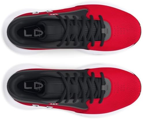 Unisex UA Lockdown 7 Basketball Schuhe, Rouge, Noir, Rouge., 42.5 EU