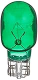Moonrays 11692 4-watt Wedge Base Light Bulbs, Green, 4-Pack